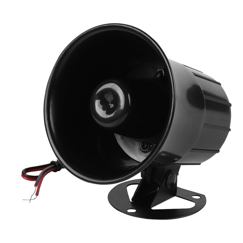 110dB DC 12V Wire Loud Horn Alarm Siren Speaker Burglar Alarm System for Outdoor gallery