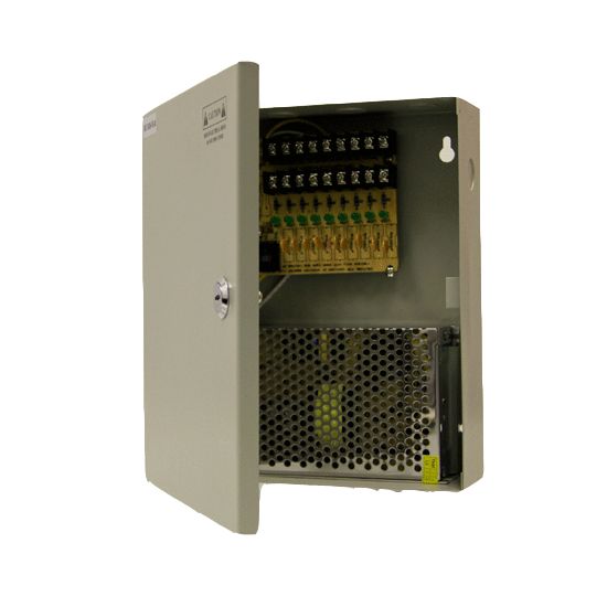 8 CH POWER SUPPLY 9 Ports CCTV CAMERA Box +Pigtails gallery