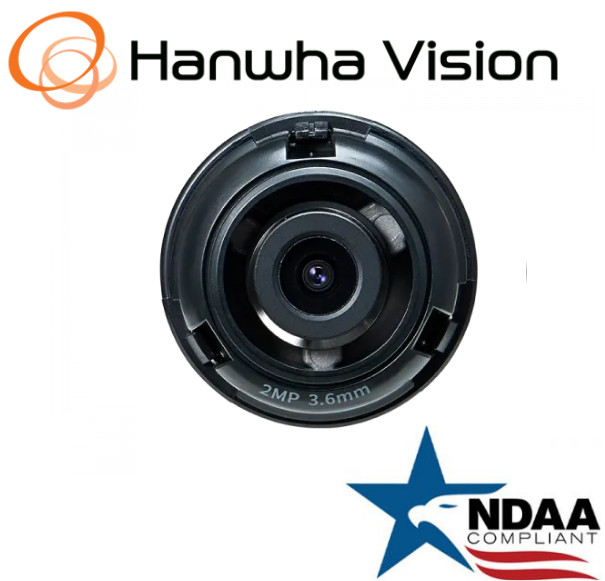 Hanwha Techwin SLA-2M3602D 2MP 3.6mm fixed focal Security Camera lens