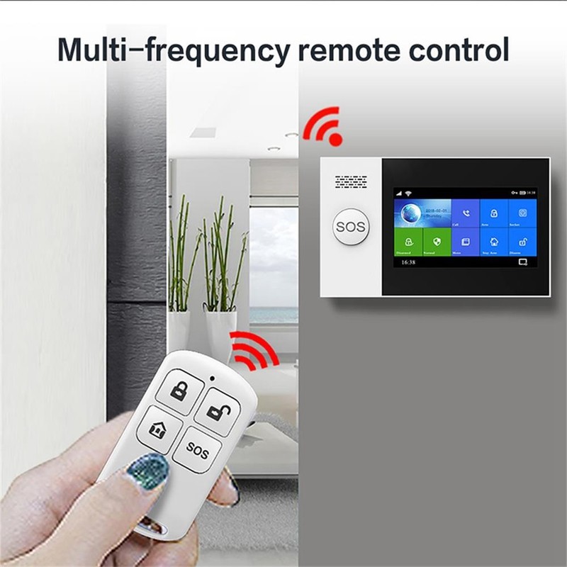 Home Alarm System Remote Control Work with PG103 PG107Alarm Control Home7355 gallery