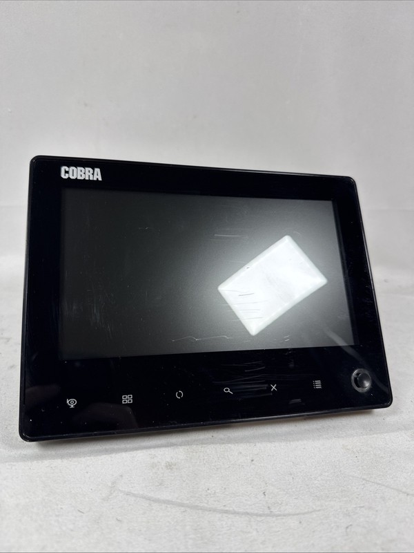 Cobra 63842 4-Channel Wireless Surveillance System Monitor Only Black 7 W Cord