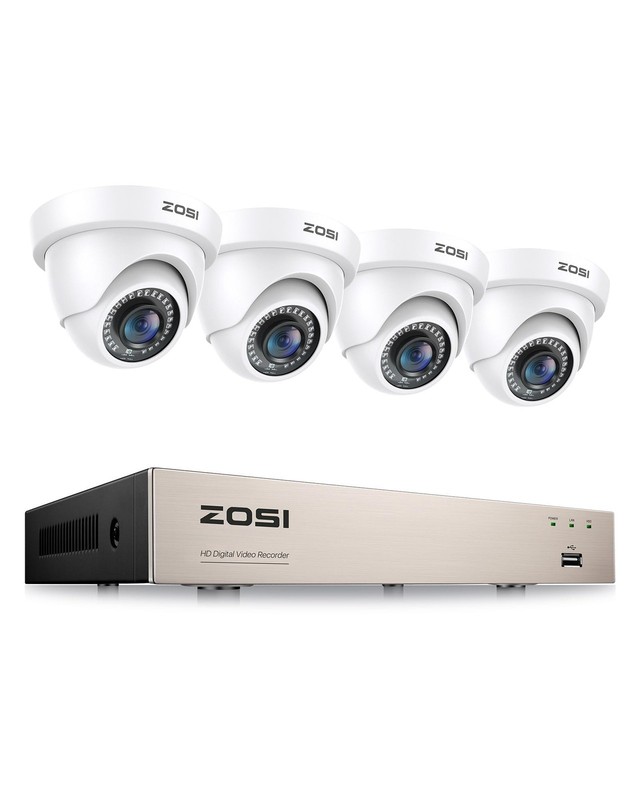 3K Lite 8CH H.265+ Home Security Camera System with AI Human/Vehicle Detectio…