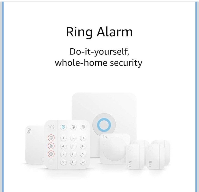 Ring Alarm 8-Piece Kit (newest model), Home or business security system with opt gallery