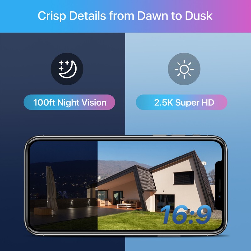 ZOSI 3K 8CH NVR 4MP PoE Security Camera System IP 1-Way Audio AI Detect CCTV 1TB gallery