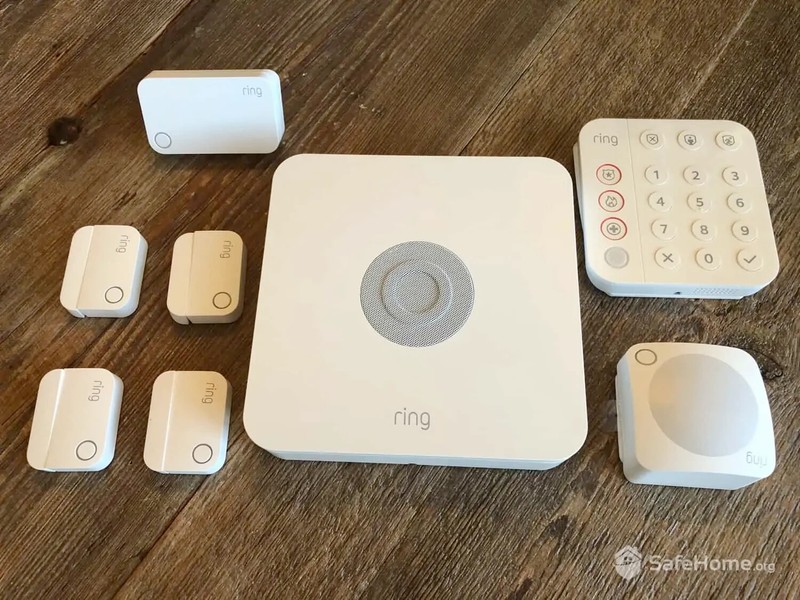 Ring 2nd Gen 4K11SZ-0EN0 Wireless Alarm Home Security Kit - 5 Piece Missing Box gallery