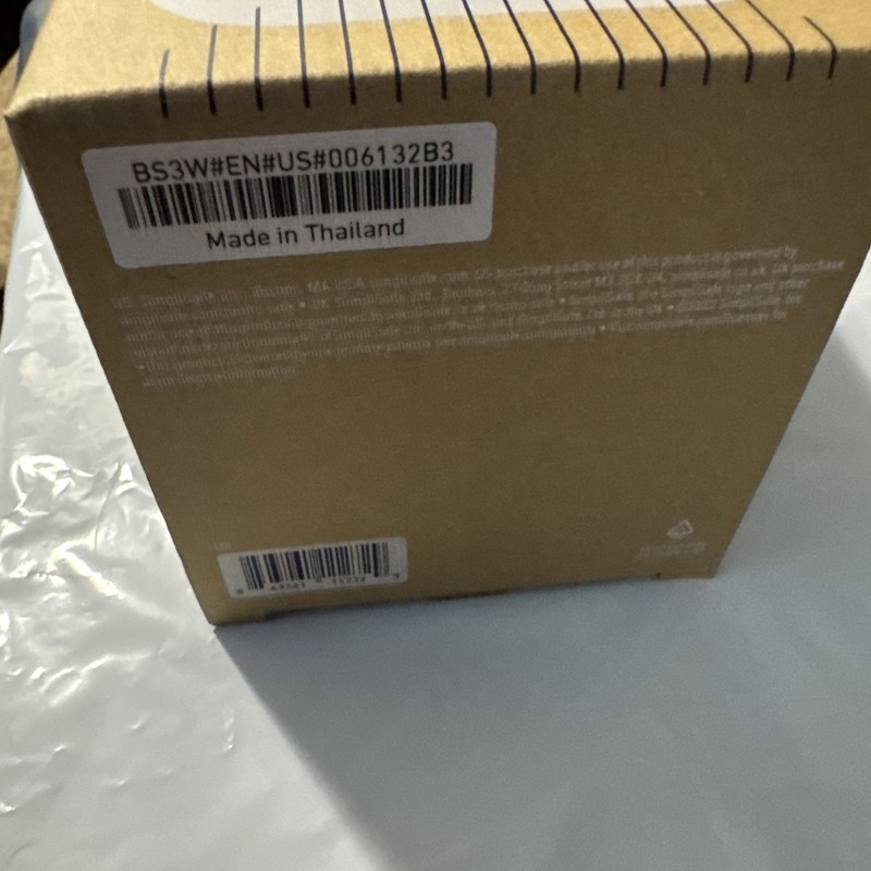 New SimpliSafe Home Security Base Station Model BS3W (Gen 3) - Brand New gallery