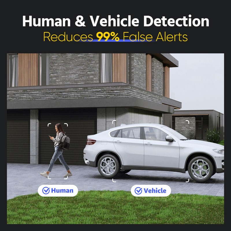 ANNKE 8CH NVR 12MP PoE Security Camera System Color Night Audio Recording H.265+ gallery