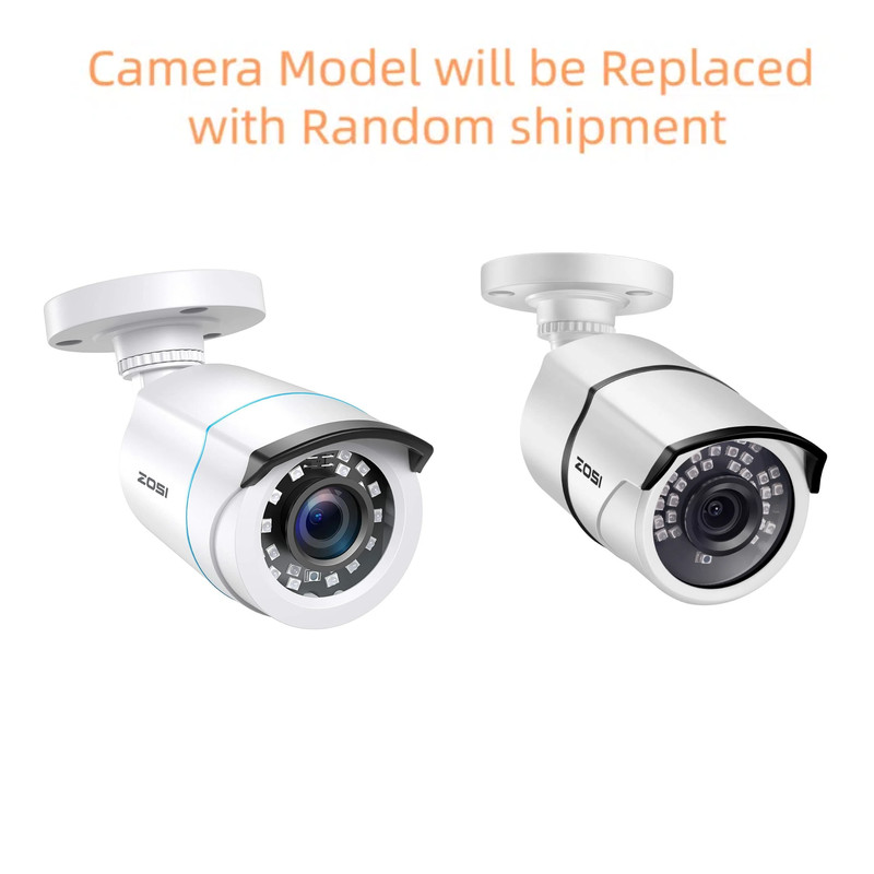 ZOSI 8CH 5MP Lite DVR 1080p Outdoor Home Security Camera System Remote View gallery