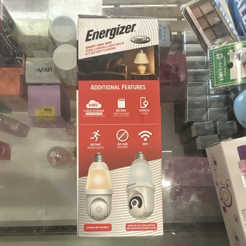 Energizer Smart 2K WiFi Bulb Camera 1000 Lumens PT Two-Way Audio Alexa gallery