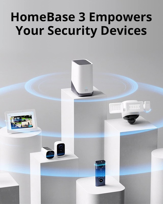 eufy Security S380 HomeBase Local Expandable Storage up to 16TB | Refurbished gallery