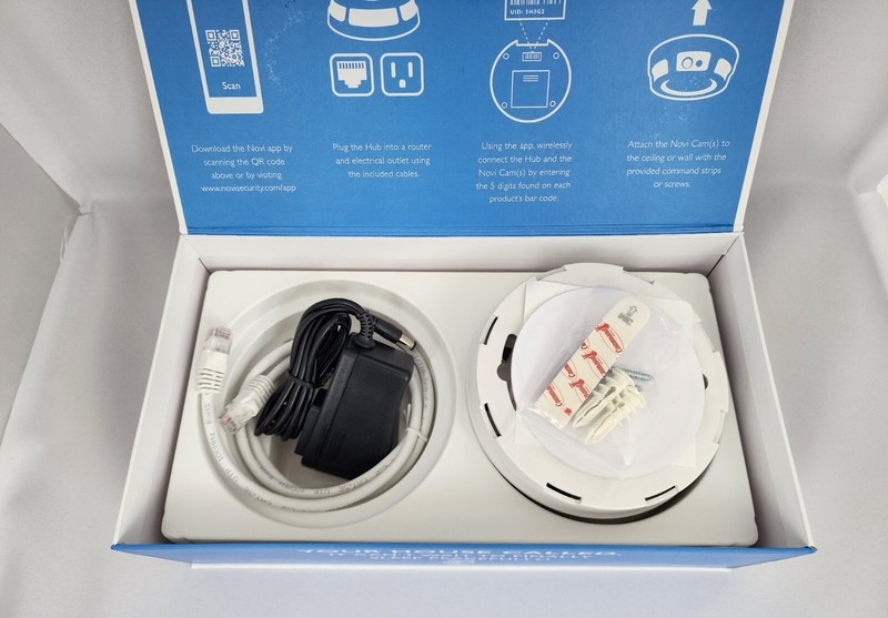 Novi Security 4-in-1 Home Security Smart, Wire Free Security + Smoke NEW gallery