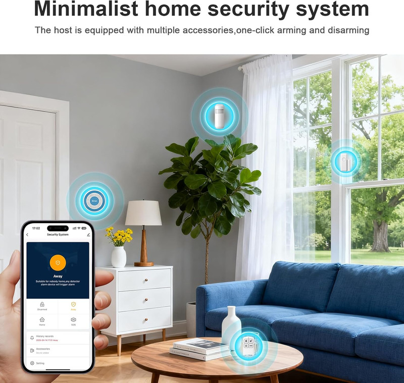 Home Security Systems,2025 Door & Window Alarms for Home with Instant App Alerts gallery