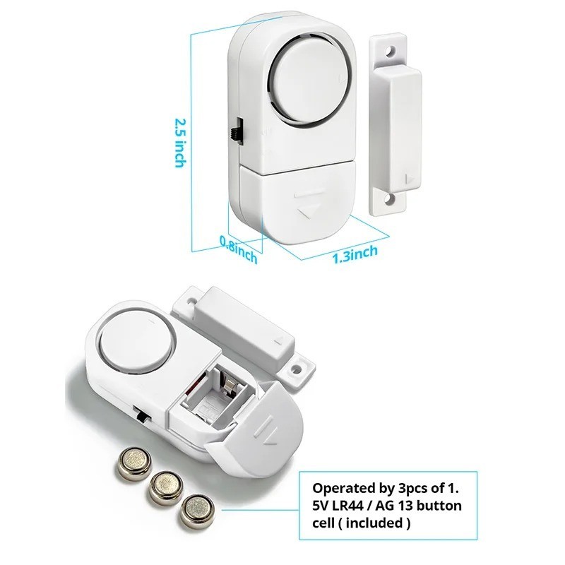 WIRELESS Home Window Door Burglar Security ALARM System Magnetic SensorView Sold gallery