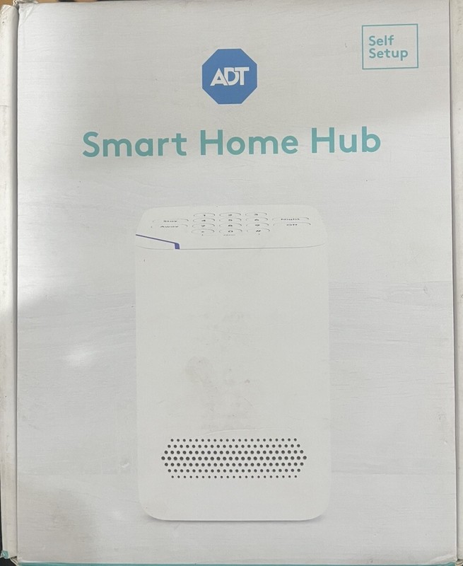 New & Sealed ADT Self Setup Smart Home Hub White (S40LR1-01)
