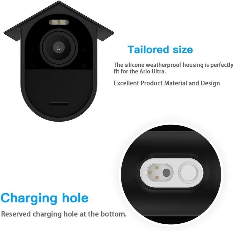 Weatherproof Silicone Skin(3 pcs) for Arlo Ultra 4K Arlo Ultra 2 Arlo Pro 3,Arlo gallery