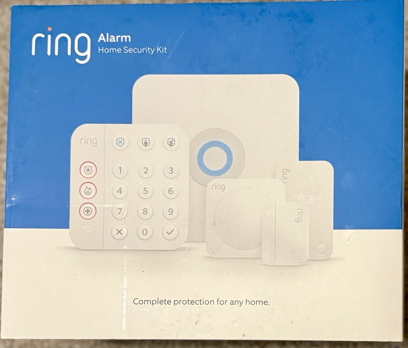 New Ring Alarm 8 Piece Kit 2nd Generation Home Security System - White gallery