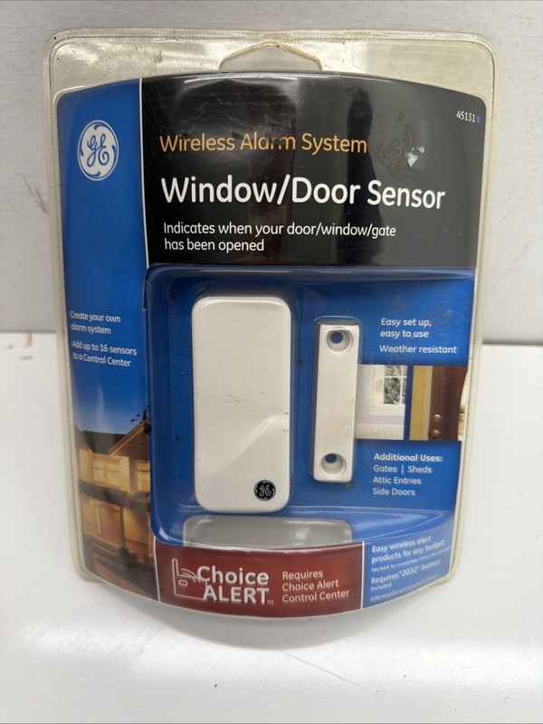 GE Choice Alert Wireless Alarm System Window/Door Sensor