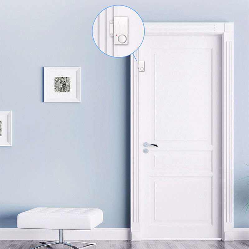 Home Door Window Magnetic Sensor Protective Security Alarm w/ 4 Remote Control gallery