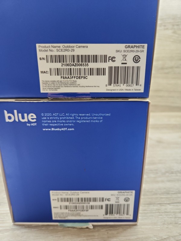 12 Pcs. Blue By ADT Smart Home Full Security System With Outdoor Camera-OPEN BOX gallery