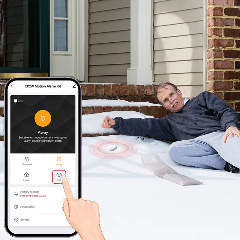 TUYA Wireless Smart Home Motion Sensor Alarm System For Home Burglary Security P gallery