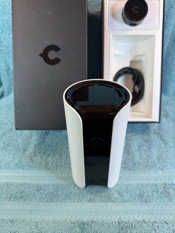 Canary Smart Home System Security Camera White