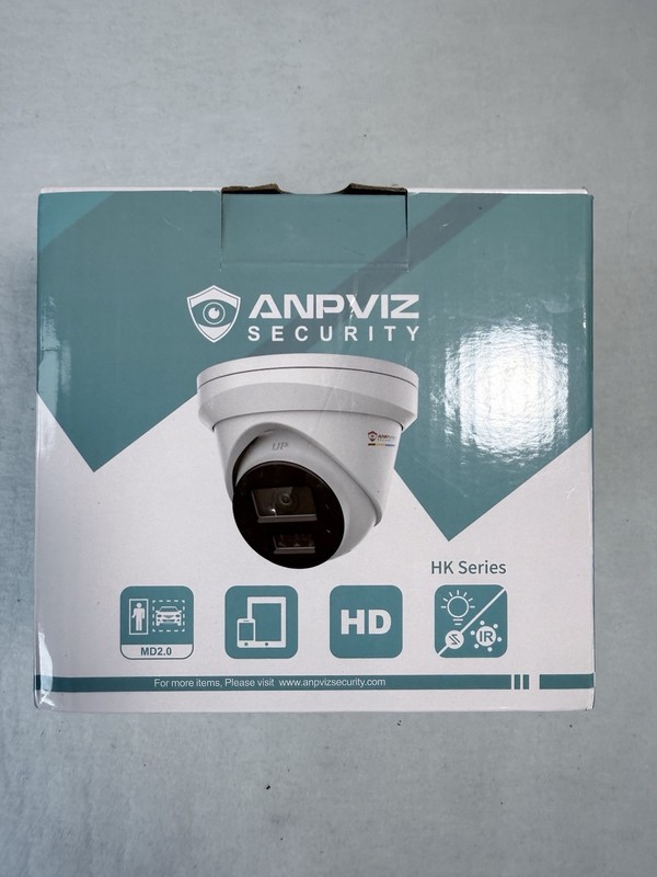 Anpviz IPC-D3053WD-S 5MP Dome POE IP Camera IP67 Dual-light Night Vision