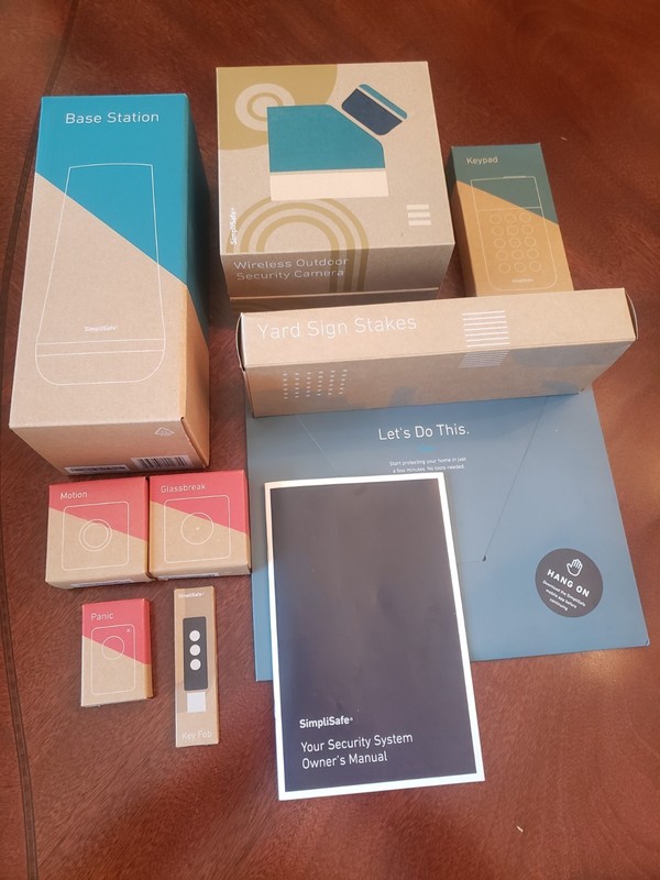 SimpliSafe Wireless Home Security System with 24 Total Pieces