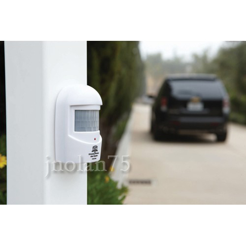 WIRELESS MOTION SENSOR DETECTOR DOOR GATE ENTRY BELL CHIME ALERT ALARM DOORBELL gallery