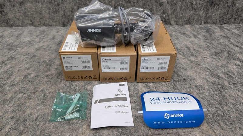 3 Pack ANNKE Security Bullet Camera (N04) Expansion Kit 🔥New🔥