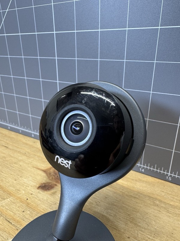 LOT OF 3 Google Nest Cam Indoor 1st Gen A0005 1080p Security Camera gallery
