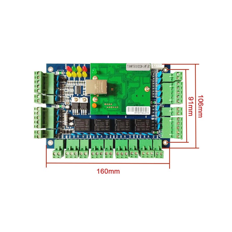 B/S iOS Android etc. Mobile App Access Controller TCP/IP 4 Door Browser Server gallery