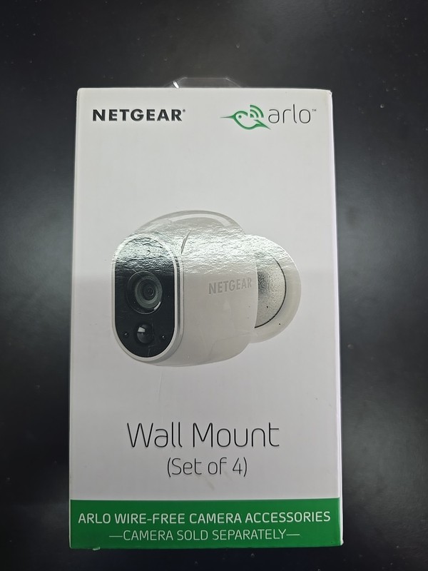 NETGEAR Arlo Pro Wall Mounts, Set of 4, Camera Mounting System *Brand new Sealed
