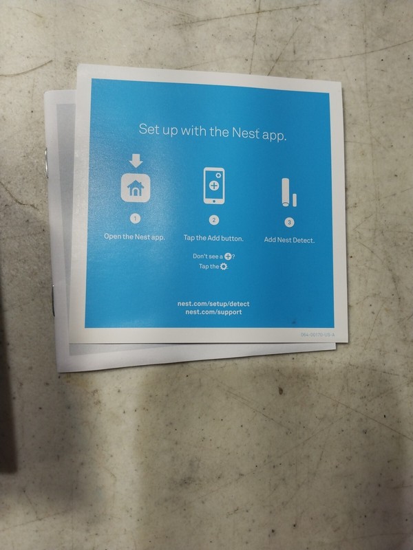 Google Nest Detect Home Door Window Room Motion Sensor H1100WES -as Pictured gallery
