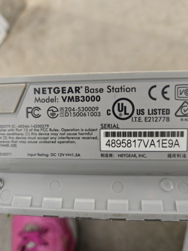 Netgear Arlo Base Station VMB3000 Wireless Router -No Power cord gallery
