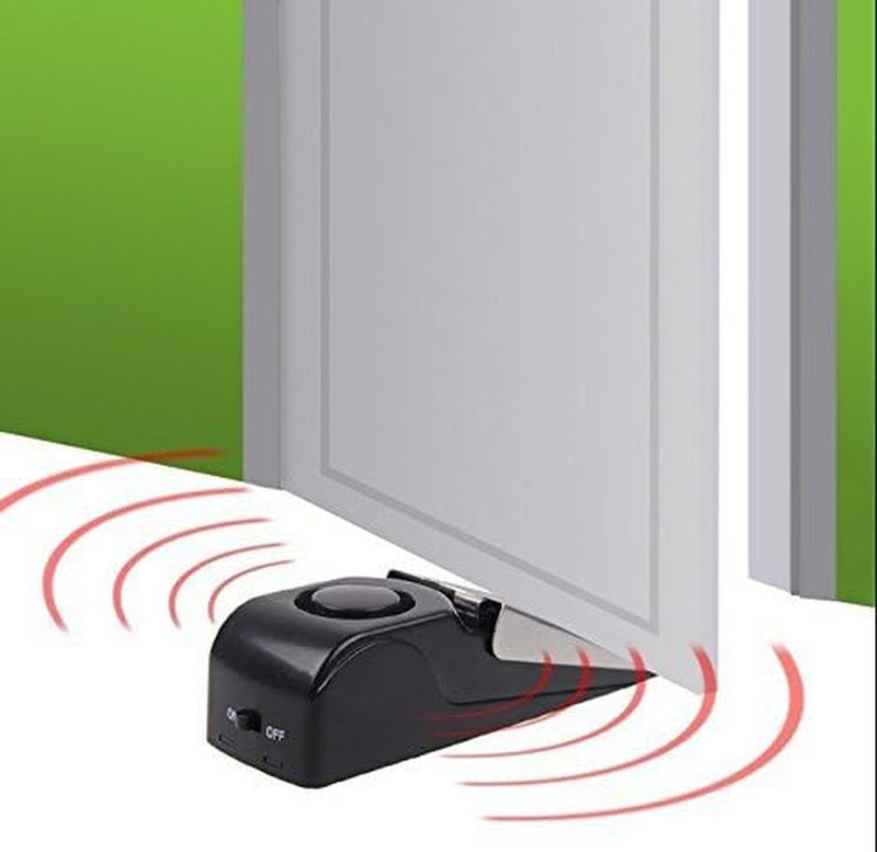Upgraded Door Stop Alarm -Great for Traveling Security Door Stopper Doorstop Saf gallery