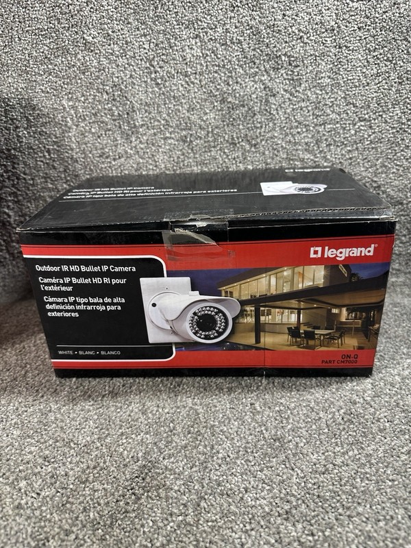 Legrand Outdoor IR HD Bullet IP Camera CM7000 white color