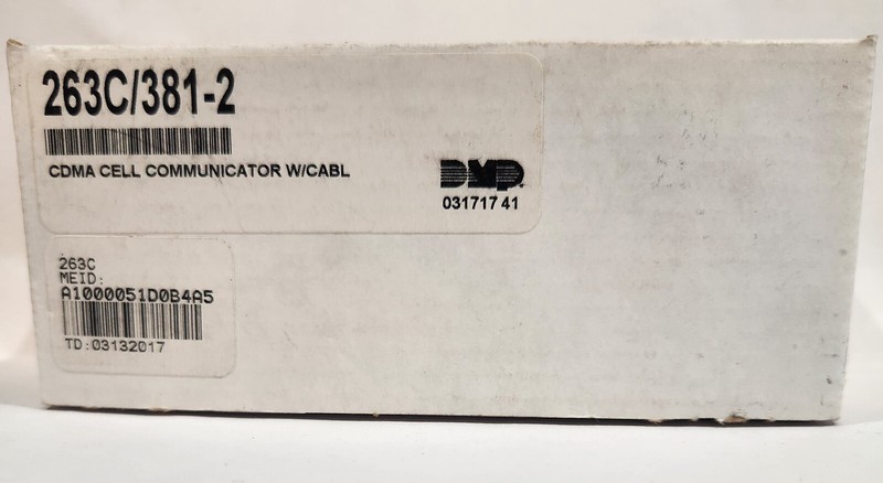 DMP 263C/381-2 CDMA Cellular Communicator w/Cable. New Old Stock
