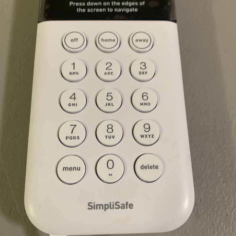 Simplisafe KP3W Wireless Keypad 3rd Generation - White gallery