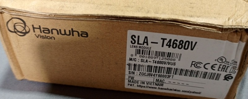 Hanwha SLA-T4680V Lens Module gallery