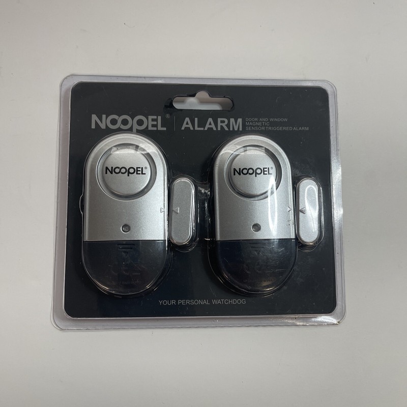 Door Window Alarm 2 Pack Noopel Home Security Wireless Magnetic Sensor Burgla...