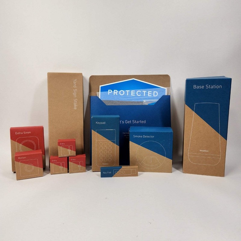 SimpliSafe SSCS3 Home Security System KT073‑01RUS