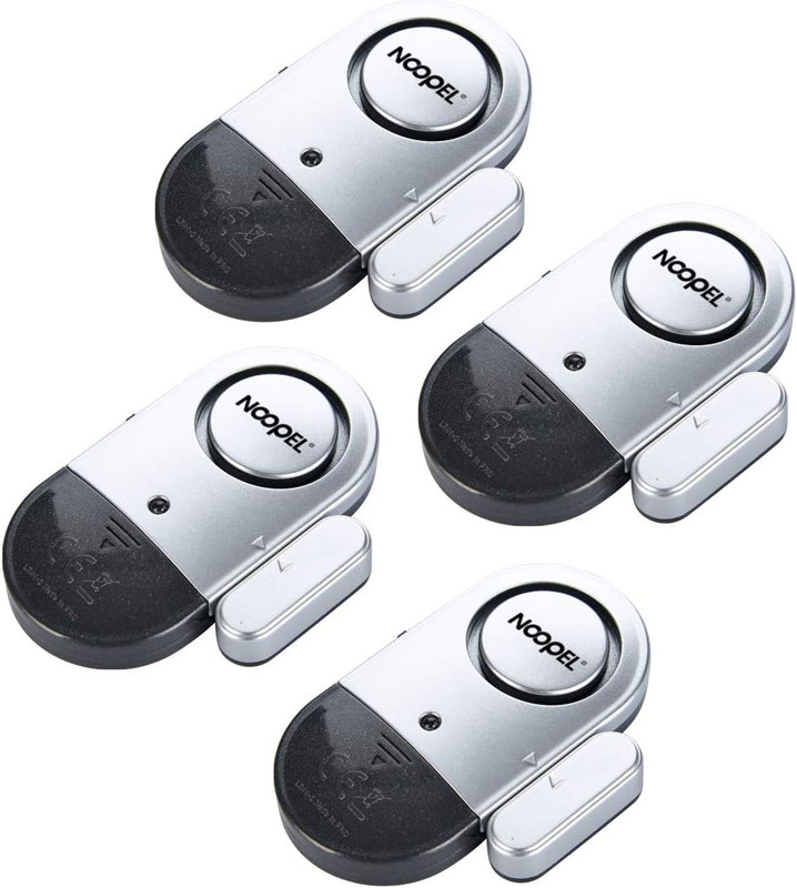 Door Alarms When Opened, 4 Pack 120DB Loud Pool Alarms for Doors, Window Alarm