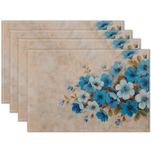 Set of 4 12x18 Inch Spring Table Mats - Colors 20 - Set of 4 gallery