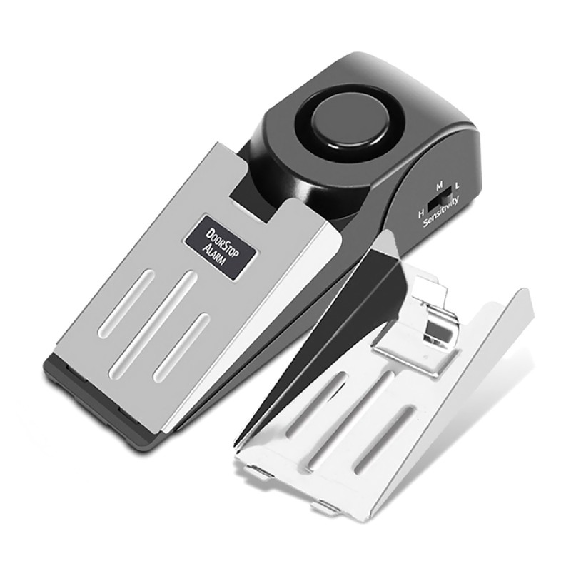 120dB Home Security Wedge Door Stop Alarm System Device Alert-Detection gallery
