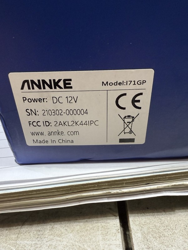 annke Wireless security camera system Model # 171GP Open Box gallery