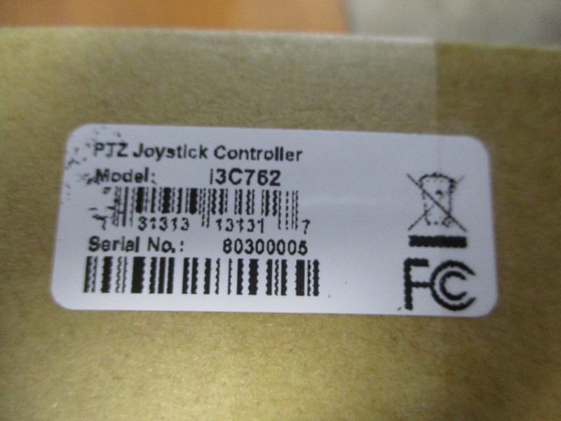 i3 INTERNATIONAL PTZ JOYSTICK SPEED DOME KEYBOARD CONTROLLER PART#SAC762 NEW gallery