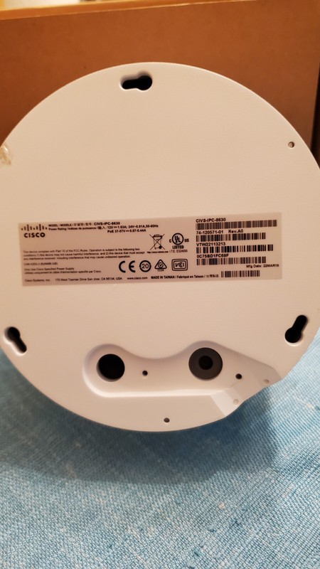 New Cisco CIVS-IPC-8630 Dome 1080p IP Outdoor surveillance Camera, WDR Pro gallery