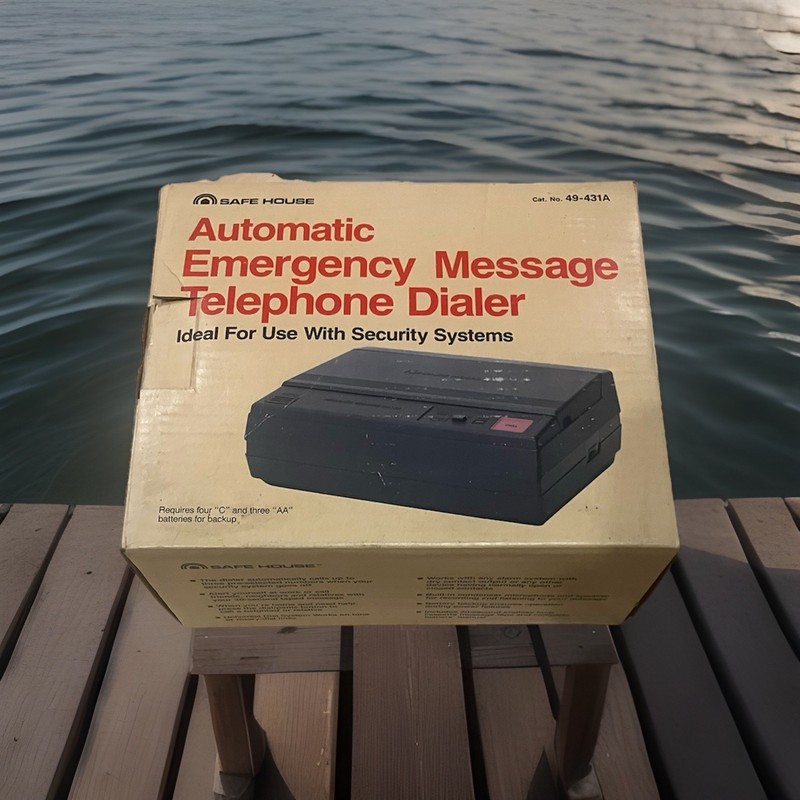 Radio Shack Safe House Automatic Emergency Message Telephone Dialer 49-431A