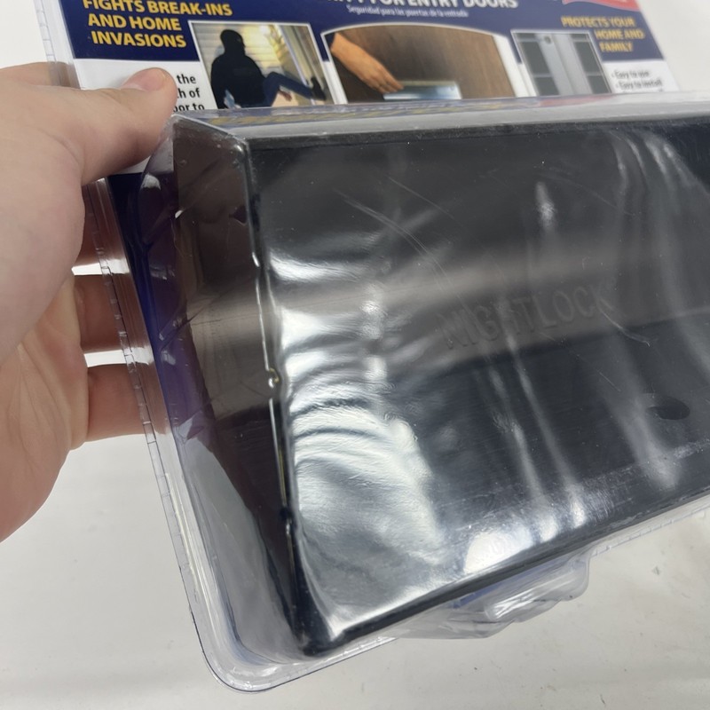 NIGHTLOCK Security Lock Dark Bronze Finish - Standard & French Doors - NEW gallery