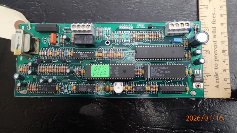 DSC Escort Voice Module PCB V 1.02 pre owned but working gallery